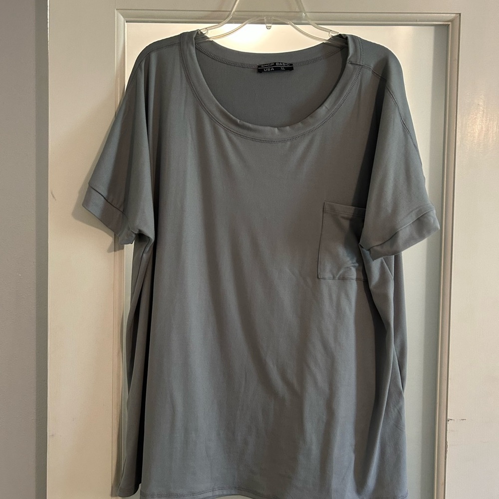 Slate Gray Short Sleeve T-Shirt